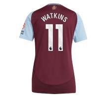 Aston Villa Ollie Watkins #11 Koszulka Podstawowa damskie 2024-25 Krótki Rękaw