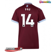 Aston Villa Pau Torres #14 Koszulka Podstawowa damskie 2026-27 Krótki Rękaw