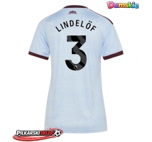 Aston Villa Victor Lindelof #3 Koszulka Trzecia damskie 2026-27 Krótki Rękaw