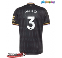 Aston Villa Victor Lindelof #3 Koszulka Wyjazdowa 2026-27 Krótki Rękaw