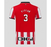 Athletic Bilbao Dani Vivian #3 Koszulka Podstawowa 2025-26 Krótki Rękaw