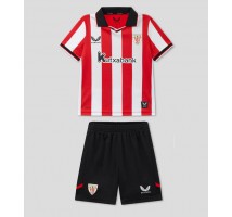 Athletic Bilbao Koszulka Podstawowa dzieci 2025-26 Krótki Rękaw (+ krótkie spodenki)