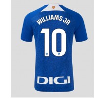 Athletic Bilbao Nico Williams #10 Koszulka Wyjazdowa 2024-25 Krótki Rękaw