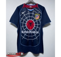 Atletico Madrid 2004-2005 Koszulka Retro Wyjazdowa Krótki Rękaw
