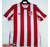 Atletico Madrid 2011-2012 Koszulka Retro Podstawowa Krótki Rękaw