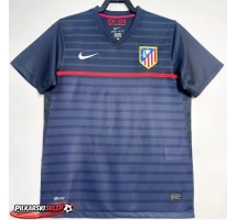 Atletico Madrid 2011-2012 Koszulka Retro Wyjazdowa Krótki Rękaw