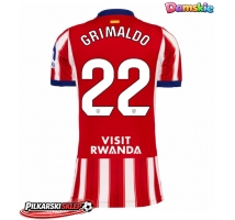 Atletico Madrid Alejandro Grimaldo #22 Koszulka Podstawowa damskie 2026-27 Krótki Rękaw
