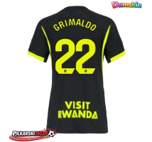 Atletico Madrid Alejandro Grimaldo #22 Koszulka Wyjazdowa damskie 2026-27 Krótki Rękaw