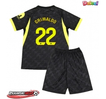 Atletico Madrid Alejandro Grimaldo #22 Koszulka Wyjazdowa dzieci 2026-27 Krótki Rękaw (+ krótkie spodenki)