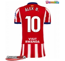 Atletico Madrid Alex Baena #10 Koszulka Podstawowa damskie 2026-27 Krótki Rękaw