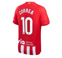 Atletico Madrid Angel Correa #10 Koszulka Podstawowa 2023-24 Krótki Rękaw