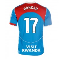 Atletico Madrid David Hancko #17 Koszulka Trzecia damskie 2025-26 Krótki Rękaw