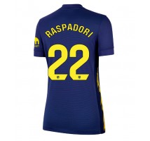 Atletico Madrid Giacomo Raspadori #22 Koszulka Wyjazdowa damskie 2025-26 Krótki Rękaw