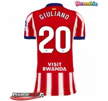 Atletico Madrid Giuliano Simeone #20 Koszulka Podstawowa damskie 2026-27 Krótki Rękaw