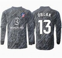 Atletico Madrid Jan Oblak #13 Bramkarskie Koszulka Podstawowa 2024-25 Długi Rękaw