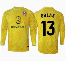 Atletico Madrid Jan Oblak #13 Bramkarskie Koszulka Trzecia 2024-25 Długi Rękaw