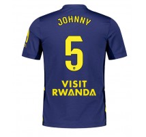 Atletico Madrid Johnny Cardoso #5 Koszulka Wyjazdowa 2025-26 Krótki Rękaw