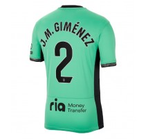 Atletico Madrid Jose Gimenez #2 Koszulka Trzecia 2023-24 Krótki Rękaw