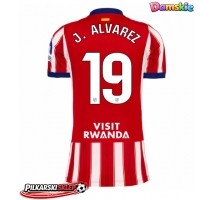 Atletico Madrid Julian Alvarez #19 Koszulka Podstawowa damskie 2026-27 Krótki Rękaw