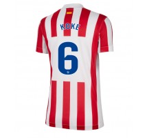 Atletico Madrid Koke #6 Koszulka Podstawowa damskie 2025-26 Krótki Rękaw