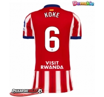 Atletico Madrid Koke #6 Koszulka Podstawowa damskie 2026-27 Krótki Rękaw