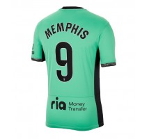 Atletico Madrid Memphis Depay #9 Koszulka Trzecia 2023-24 Krótki Rękaw