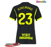 Atletico Madrid Morten Hjulmand #23 Koszulka Wyjazdowa damskie 2026-27 Krótki Rękaw