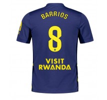 Atletico Madrid Pablo Barrios #8 Koszulka Wyjazdowa 2025-26 Krótki Rękaw