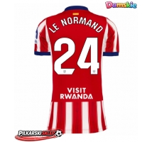 Atletico Madrid Robin Le Normand #24 Koszulka Podstawowa damskie 2026-27 Krótki Rękaw