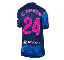 Atletico Madrid Robin Le Normand #24 Koszulka Trzecia damskie 2024-25 Krótki Rękaw