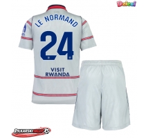 Atletico Madrid Robin Le Normand #24 Koszulka Trzecia dzieci 2026-27 Krótki Rękaw (+ krótkie spodenki)
