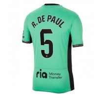 Atletico Madrid Rodrigo De Paul #5 Koszulka Trzecia 2023-24 Krótki Rękaw