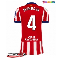 Atletico Madrid Rodrigo Mendoza #4 Koszulka Podstawowa damskie 2026-27 Krótki Rękaw