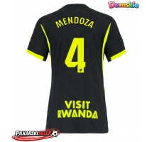 Atletico Madrid Rodrigo Mendoza #4 Koszulka Wyjazdowa damskie 2026-27 Krótki Rękaw