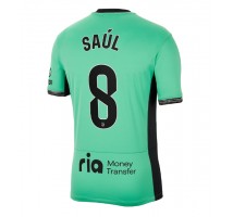 Atletico Madrid Saul Niguez #8 Koszulka Trzecia 2023-24 Krótki Rękaw