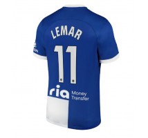 Atletico Madrid Thomas Lemar #11 Koszulka Wyjazdowa 2023-24 Krótki Rękaw