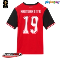 Austria Christoph Baumgartner #19 Koszulka Podstawowa MŚ 2026 Krótki Rękaw