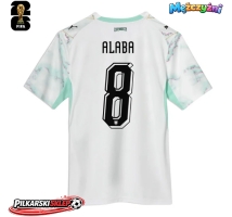 Austria David Alaba #8 Koszulka Wyjazdowa MŚ 2026 Krótki Rękaw