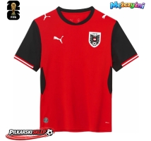 Austria Koszulka Podstawowa MŚ 2026 Krótki Rękaw