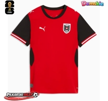 Austria Koszulka Podstawowa damskie MŚ 2026 Krótki Rękaw