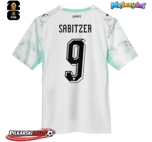 Austria Marcel Sabitzer #9 Koszulka Wyjazdowa MŚ 2026 Krótki Rękaw