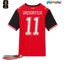 Austria Michael Gregoritsch #11 Koszulka Podstawowa MŚ 2026 Krótki Rękaw