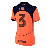 Barcelona Alejandro Balde #3 Koszulka Trzecia damskie 2025-26 Krótki Rękaw
