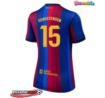 Barcelona Andreas Christensen #15 Koszulka Podstawowa damskie 2026-27 Krótki Rękaw