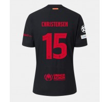 Barcelona Andreas Christensen #15 Koszulka Wyjazdowa 2024-25 Krótki Rękaw