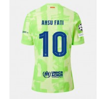 Barcelona Ansu Fati #10 Koszulka Trzecia 2024-25 Krótki Rękaw