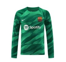 Barcelona Bramkarskie Koszulka Podstawowa 2023-24 Długi Rękaw