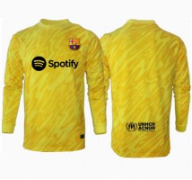 Barcelona Bramkarskie Koszulka Podstawowa 2024-25 Długi Rękaw
