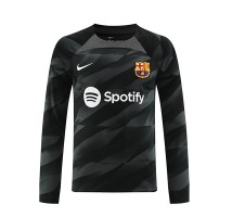 Barcelona Bramkarskie Koszulka Wyjazdowa 2023-24 Długi Rękaw