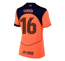 Barcelona Fermin Lopez #16 Koszulka Trzecia damskie 2025-26 Krótki Rękaw